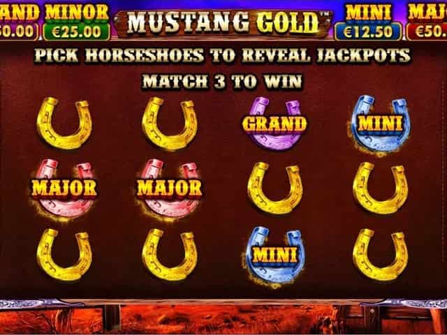 Бонусы в слоте Mustang Gold